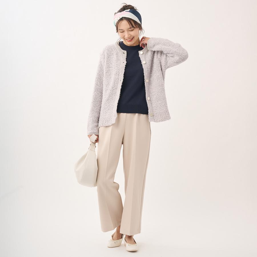 レディース トップス カーディガン ニット リボンヤーン 金ボタン 春 ウォッシャブル おしゃれ  通販|リボンヤーン金ボタンニットカーディガン  KEYUCA(ケユカ) | KEYUCA | 06