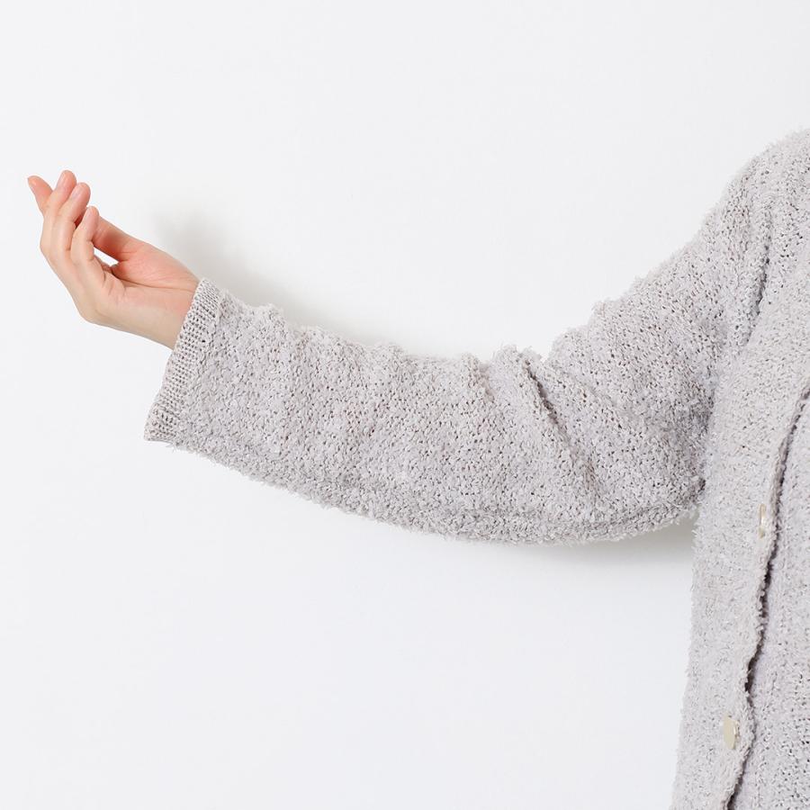 レディース トップス カーディガン ニット リボンヤーン 金ボタン 春 ウォッシャブル おしゃれ  通販|リボンヤーン金ボタンニットカーディガン  KEYUCA(ケユカ) | KEYUCA | 08