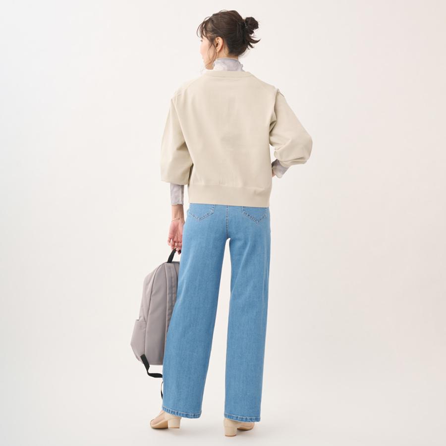 レディース トップス ライトアウター カーディガン ニット 軽量 ウォッシャブル 春 おしゃれ 通販|クルーネックスポンジニットカーディガン KEYUCA(ケユカ) | KEYUCA | 05