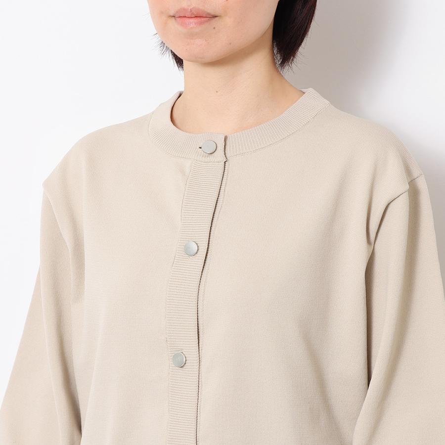 レディース トップス ライトアウター カーディガン ニット 軽量 ウォッシャブル 春 おしゃれ 通販|クルーネックスポンジニットカーディガン KEYUCA(ケユカ) | KEYUCA | 07