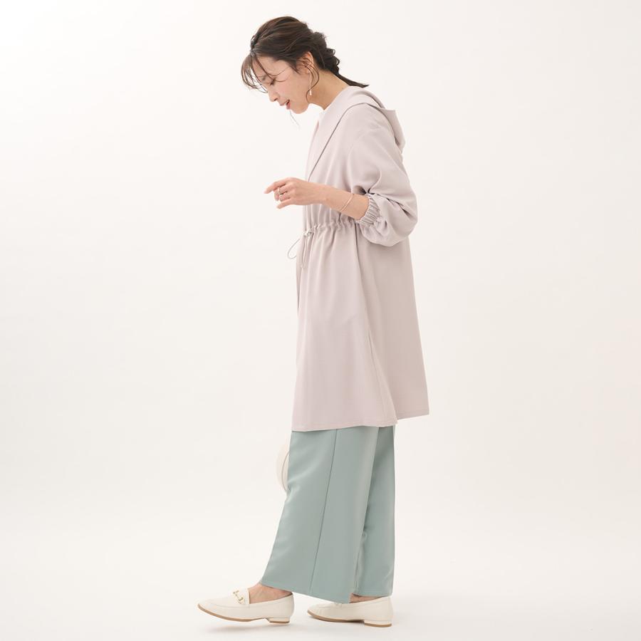 レディース アウター ガウン コート カーディガン ハーフコート ソフト 秋 おしゃれ  通販|カルゼワッシャーライトガウンコート  KEYUCA(ケユカ) | KEYUCA | 04