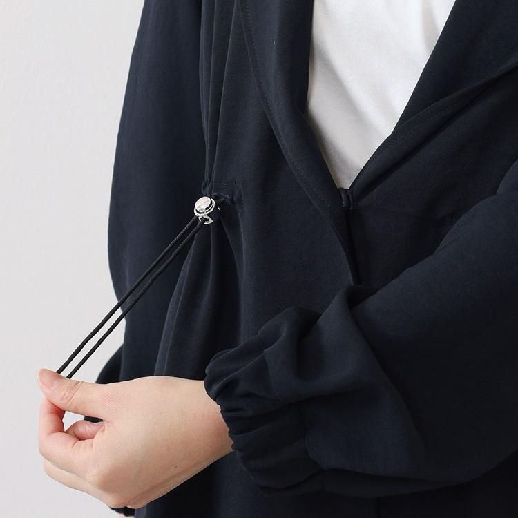 レディース アウター ガウン コート カーディガン ハーフコート ソフト 秋 おしゃれ  通販|カルゼワッシャーライトガウンコート  KEYUCA(ケユカ) | KEYUCA | 08