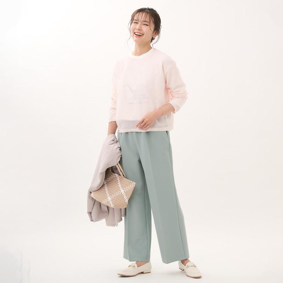 KEYUCA（ケユカ） レディース トップス ニット メッシュ ドライタッチ