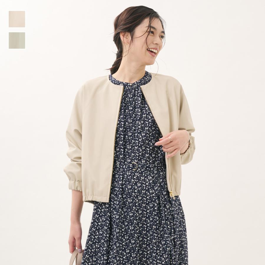 レディース アウター ブルゾン 合皮 ドルマン カジュアル 細見え ウォッシャブル 春 おしゃれ 通販|ドルマン合皮ブルゾン KEYUCA(ケユカ) | KEYUCA