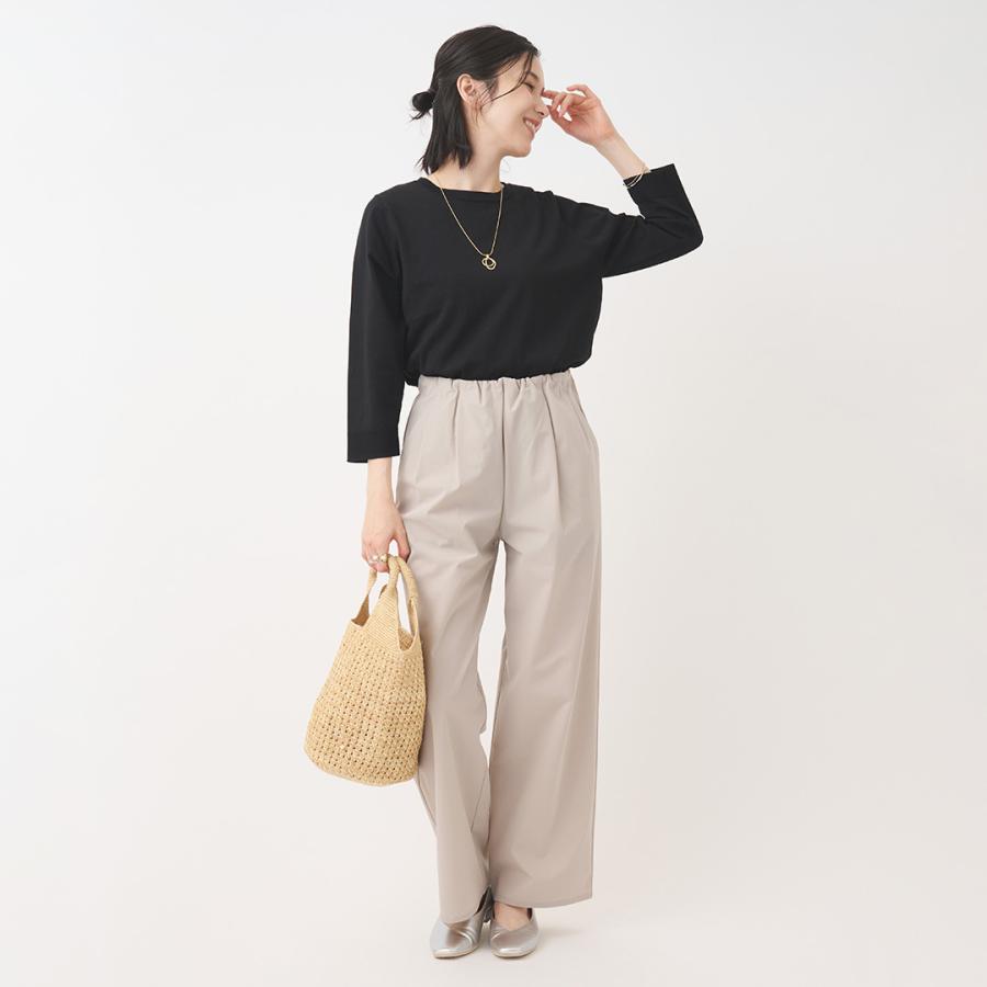 KEYUCA（ケユカ） レディース トップス ニット 7分袖 綿 コットン 春