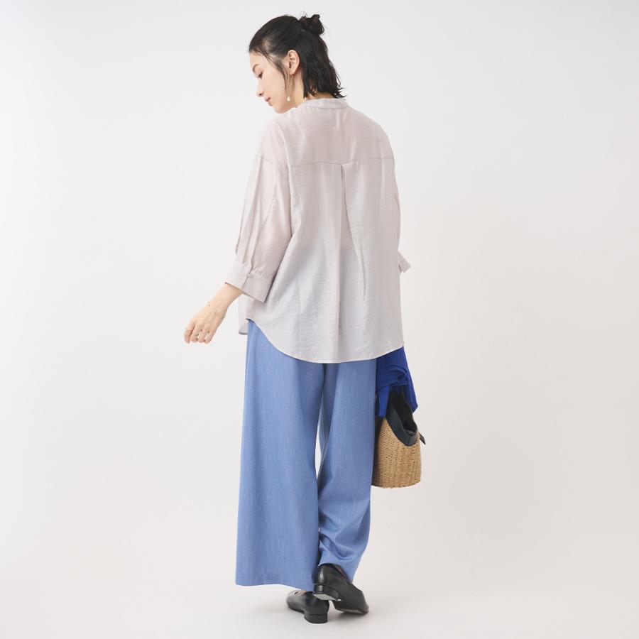 KEYUCA（ケユカ） レディース トップス シアーシャツ 7分袖 