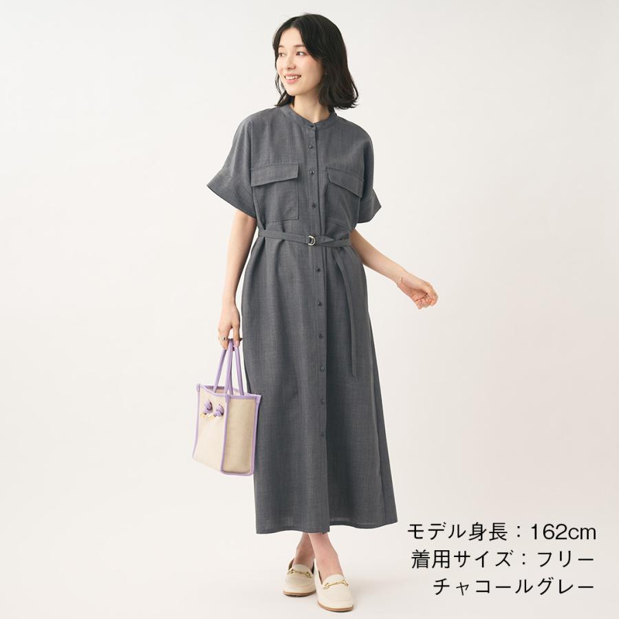 ユニフォーム　ワンピース　貸与品　再入荷なし KEYUCA（ケユカ） レディース ワンピース ワンピ 撥水 防汚 UV 冷感