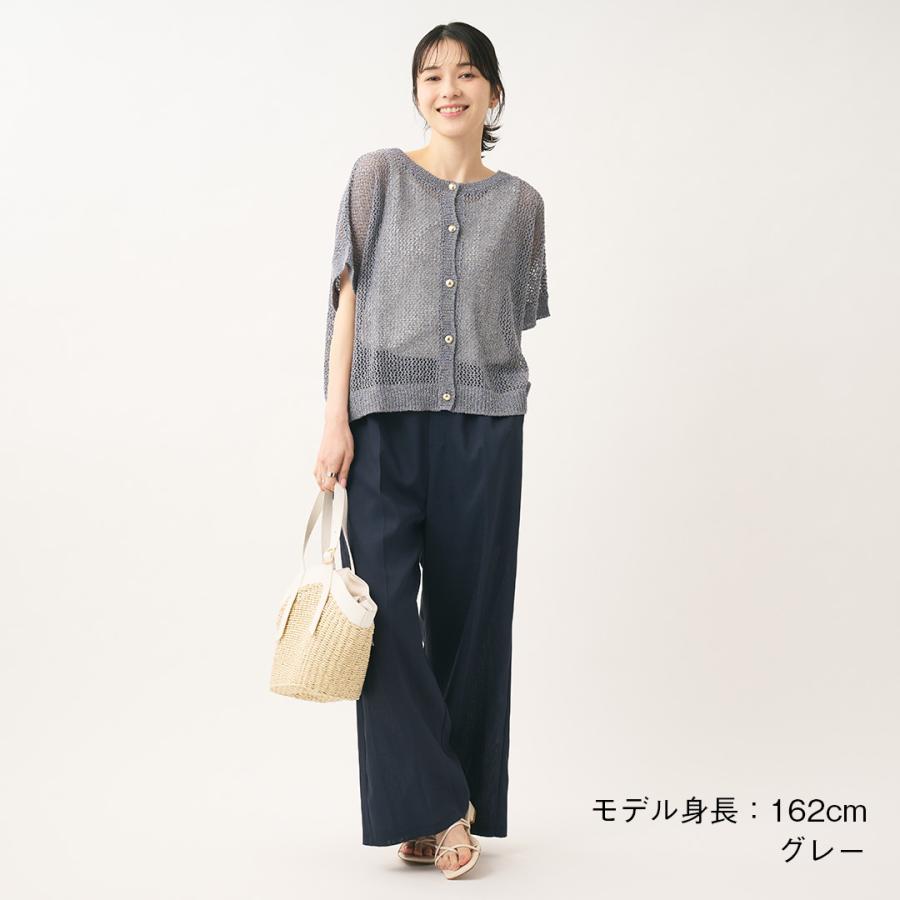KEYUCA（ケユカ） レディース トップス カーディガン メッシュ ニット