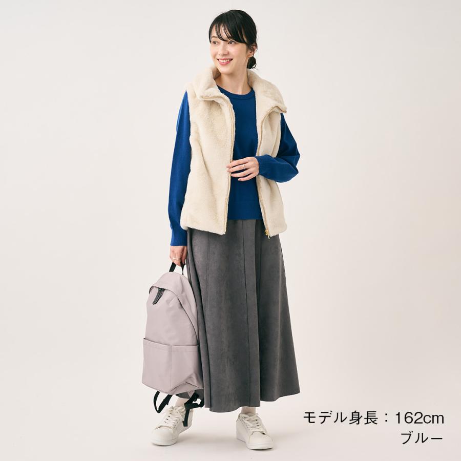 レディース トップス ニット 丸首 ベーシック ウォッシャブル 秋 冬 秋冬コーデ おしゃれ 通販|ベーシッククルーネックニットトップス KEYUCA(ケユカ) | KEYUCA | 05