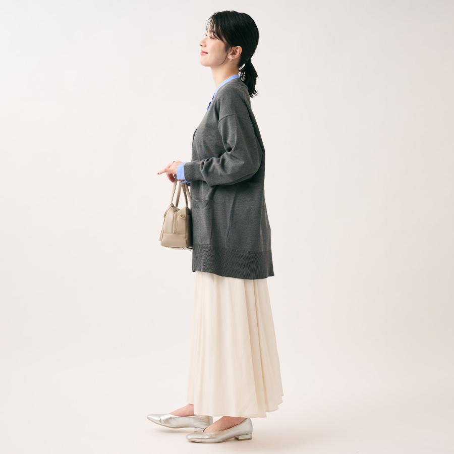 レディース トップス カーディガン ロング ニットビッグシルエット ウォッシャブル 秋 おしゃれ 通販|ベーシックロングニットカーディガン KEYUCA(ケユカ) | KEYUCA | 04