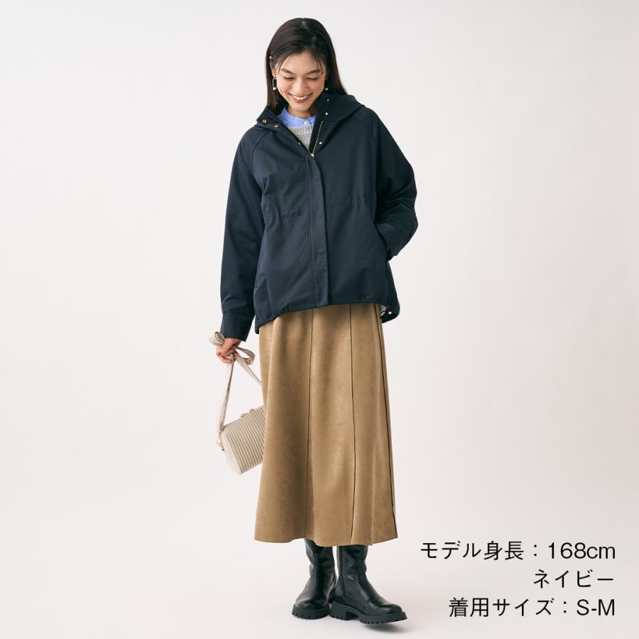 レディース アウター ジャケット フード付 撥水 防汚 ツイル ウォッシャブル 秋 おしゃれ 通販|【すごナノ撥水】フーディージャケット KEYUCA(ケユカ) | KEYUCA | 05
