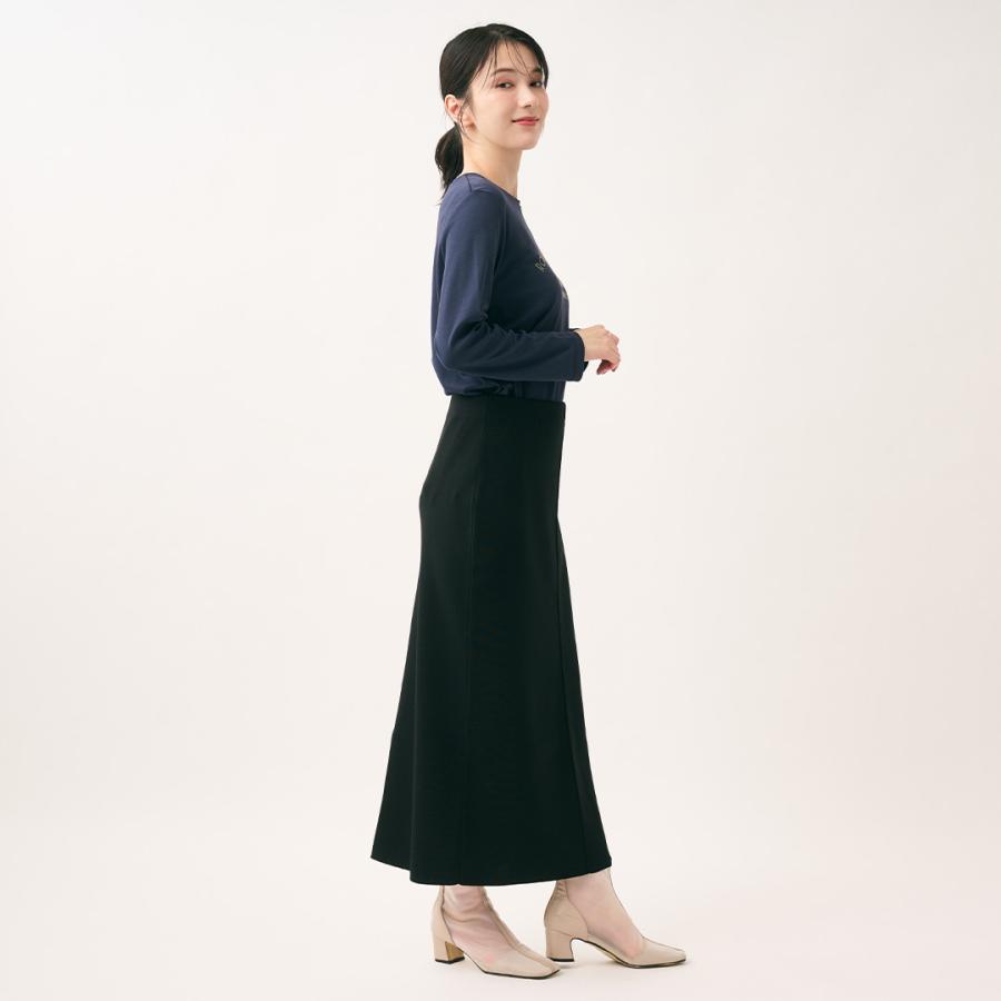 レディース ボトムス スカート Iライン タフニット 定番 ウォッシャブル 秋 おしゃれ 通販|タフニット I ラインスカート KEYUCA(ケユカ) | KEYUCA | 04