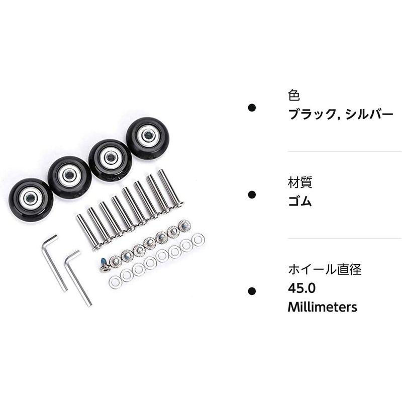 流行のアイテム 静音シリーズ スーツケース タイヤキット サービス用交換ホイール ショッピン グカート キャリーボックスなどの車輪補修用 キャスター取替 静音シリーズ スーツケース タイヤキット サービス用交換ホイール ショッピン グカート スーツケース キャリーボックスなどの車輪補修用 キャ