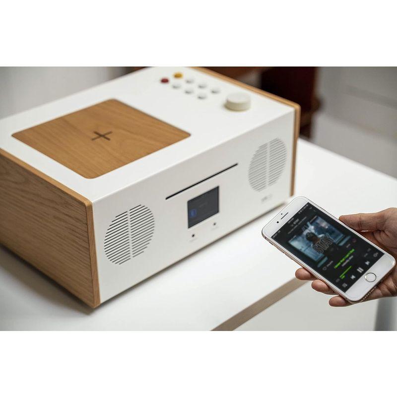 【国産】 Welle(ベレー) Bluetoothデスクトップ型オーディオ W401D CDプレイヤー FMラジオ 【E3982484212】(20977円)