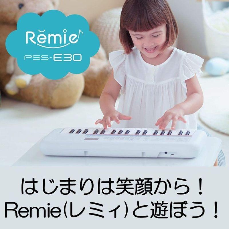 ヤマハ 電子キーボード 37ミニ鍵盤 PSS-E30 Remie(レミィ) ホワイト クイズモード 自動伴奏機能搭載｜keywest-store｜04