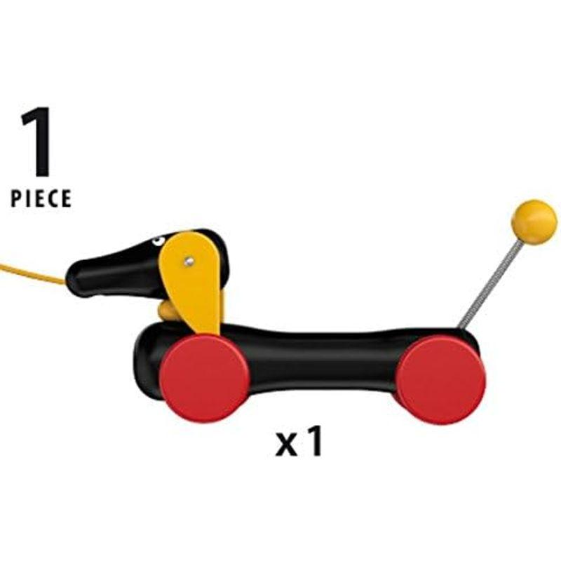BRIO (ブリオ) プルトイ ダッチー 犬のおもちゃ 対象年齢 1歳~ (引き車 引っ張るおもちゃ 木製 知育玩具) 30332｜keywest-store｜10