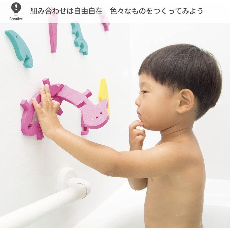 シャオール フローティック ぺんぎん ・ くびながりゅう (3歳以上 / 知育玩具) パズル おもちゃ 玩具 (お風呂遊び/水遊び/プール)｜keywest-store｜06