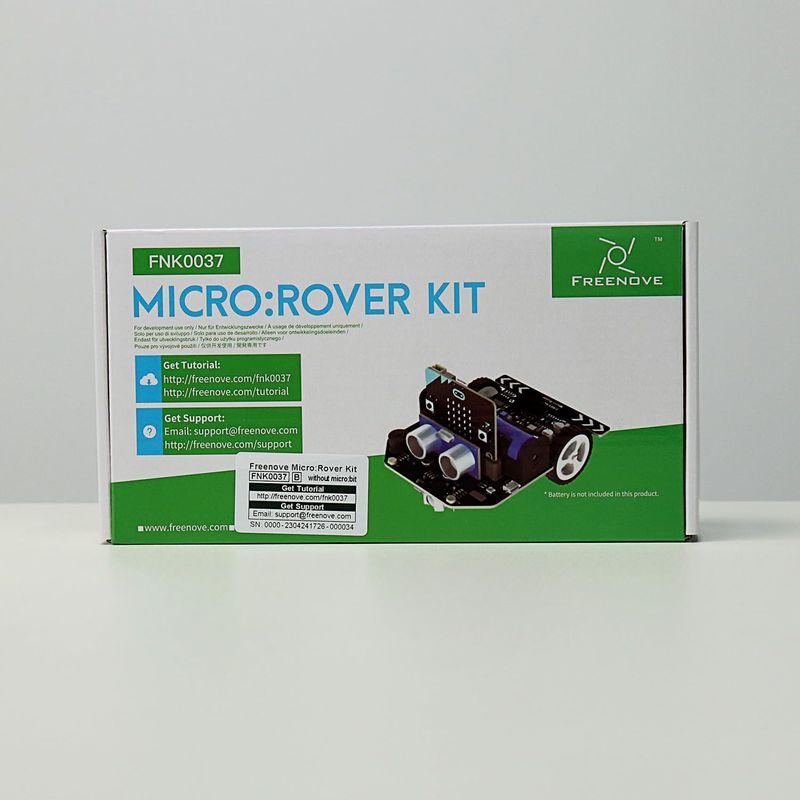 Freenove Micro:Rover Kit for BBC micro:bit (別売り、V1 & V2 で動作)、障害物回避、ライト｜keywest-store｜11