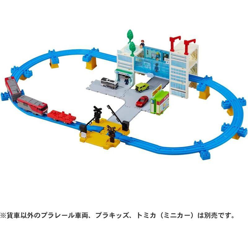 タカラトミー プラレール まちをつくって走らせよう トミカとプラレールのマイタウンキット 電車 おもちゃ 3歳以上｜keywest-store｜09