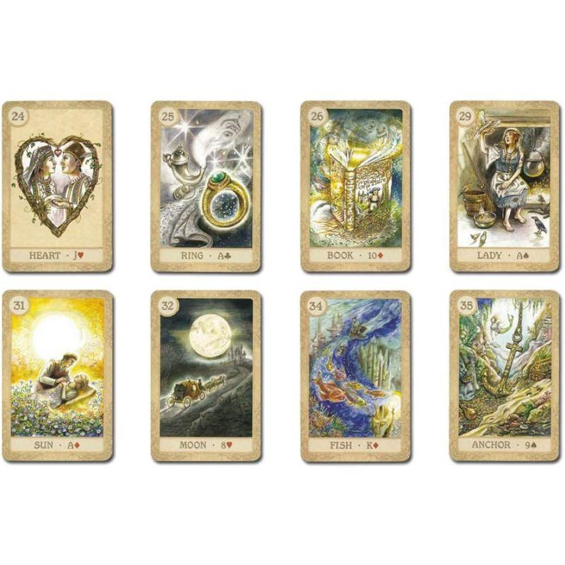 ルノルマン オラクルカード 占い おとぎ話 フェアリーテール ルノルマン Fairy Tale Lenormand 日本語解説書付き （正規｜keywest-store｜02