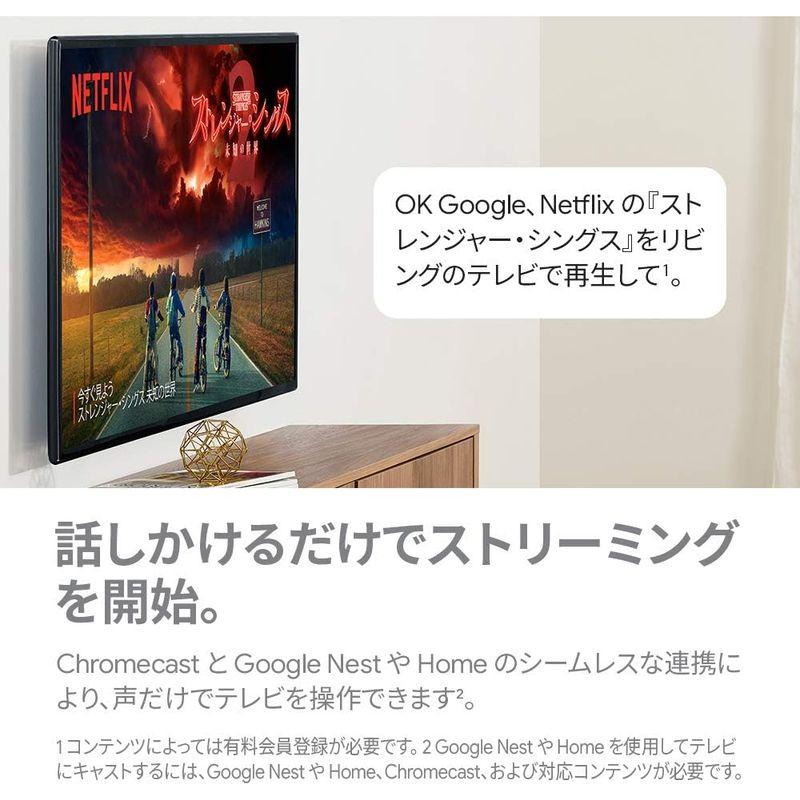Google Chromecast 正規品 第三世代 2K対応 チャコール GA00439-JP｜keywest-store｜05