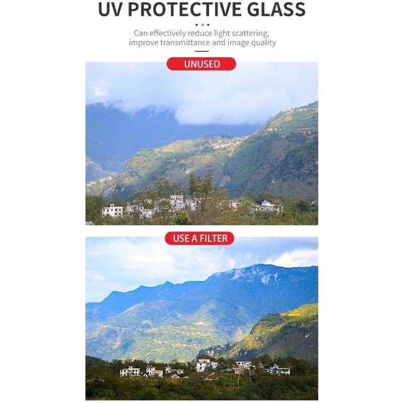 DJI Mavic 3 Pro 対応 フィルター レンズ保護フィルターセットMavic 3 Proアクセサリー (UV)｜keywest-store｜03