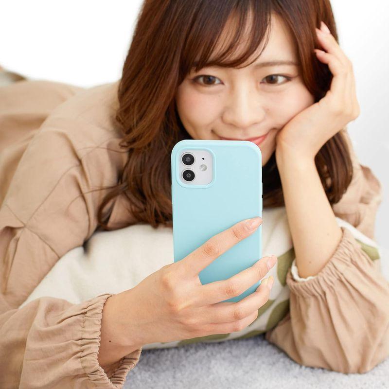 MINTY iPhone XR ケース シリコン 耐衝撃 指紋防止 コーラルオレンジ｜keywest-store｜08