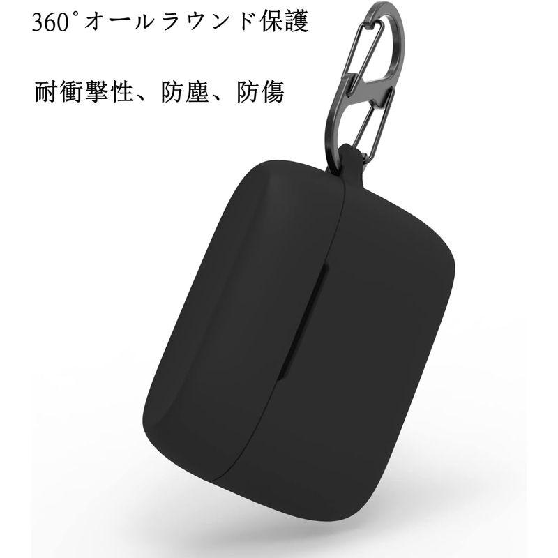 Leetoyi ケース適応 Compatible for Jabra Elite Active 85t 専用シリコン保護カバー (黒)｜keywest-store｜05