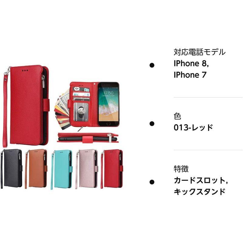 Eastwave アイフォン SE 2022 第3世代 ケース iPhoneSE 第2世代 iPhone 7 8 通用 ケース 手帳型 財布｜keywest-store｜06