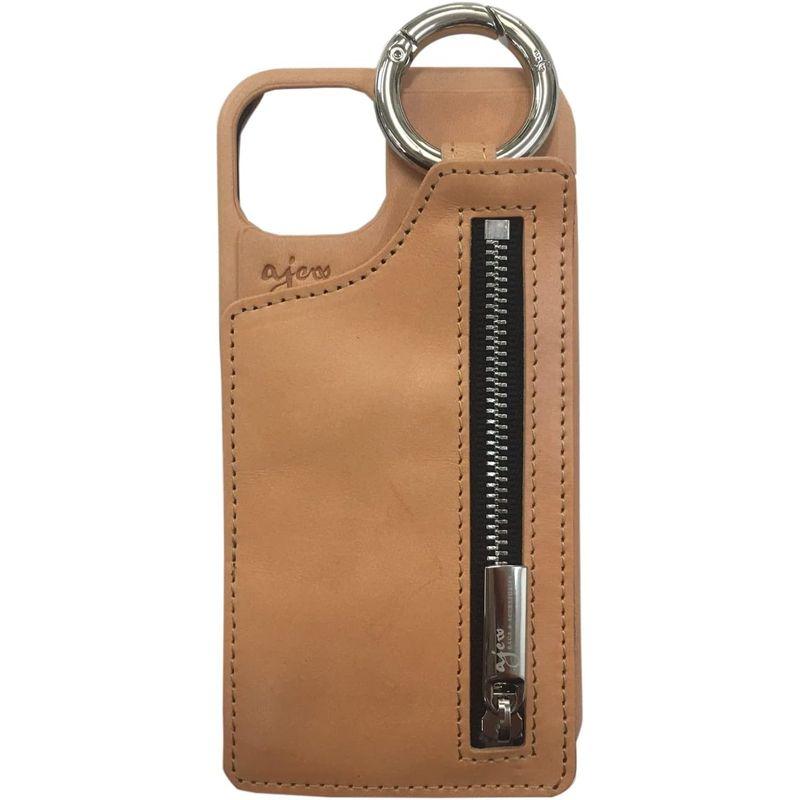 ajew スマホケース ajew cadenas leather zipphone case 牛革 正規品 ショルダー紐なし (iPhone｜keywest-store｜09