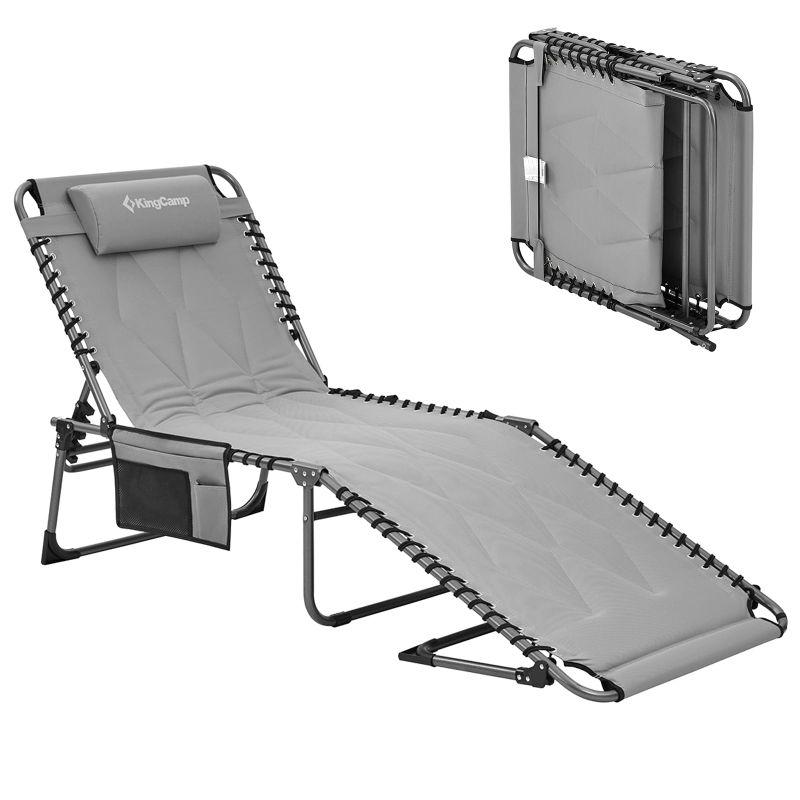 KingCamp サマーベッド 折りたたみ コット/チェア/ベンチ三用