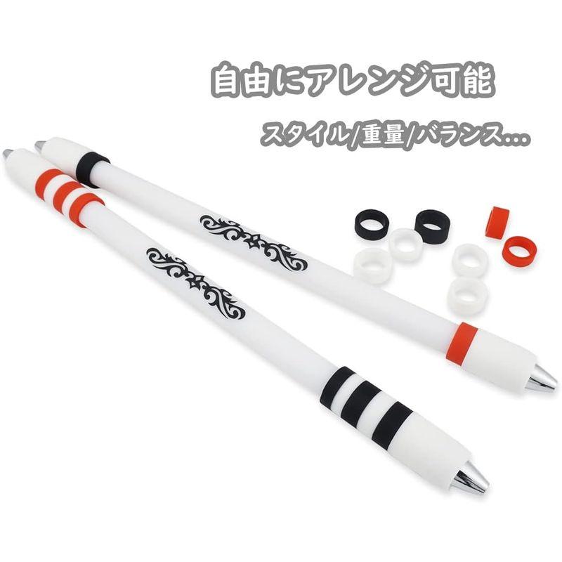 ペン回し専用ペン 改造ペン ペン回し やりやすい 選べるカラー (ブラック)｜keywest-store｜03