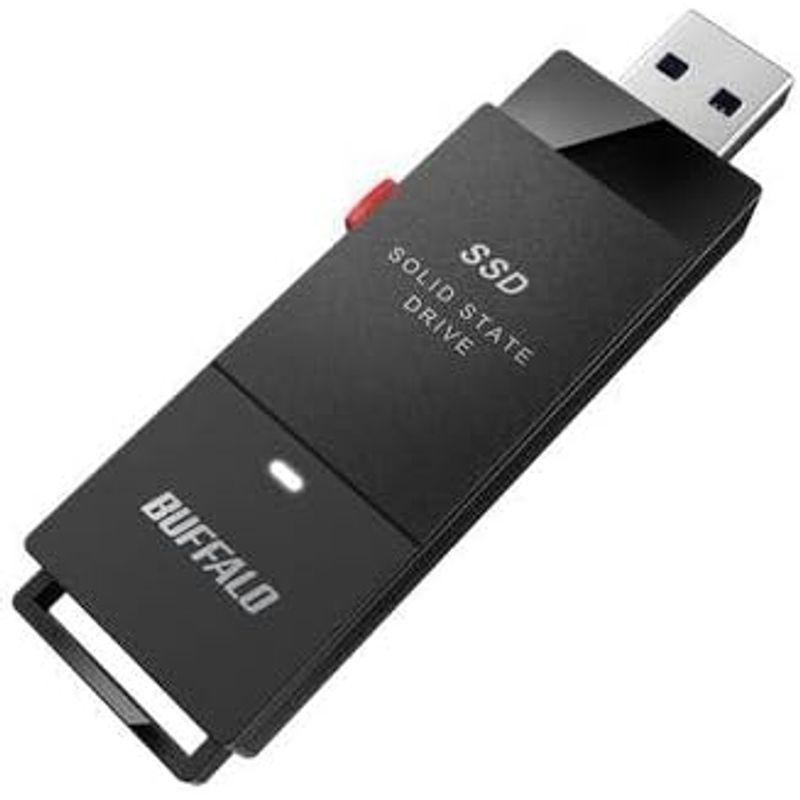 バッファロー ( BUFFALO ) USB3.2(Gen1) ポータブルSSD 500GB スティック型 SSD-PUT500U3-BKC｜keywest-store｜02