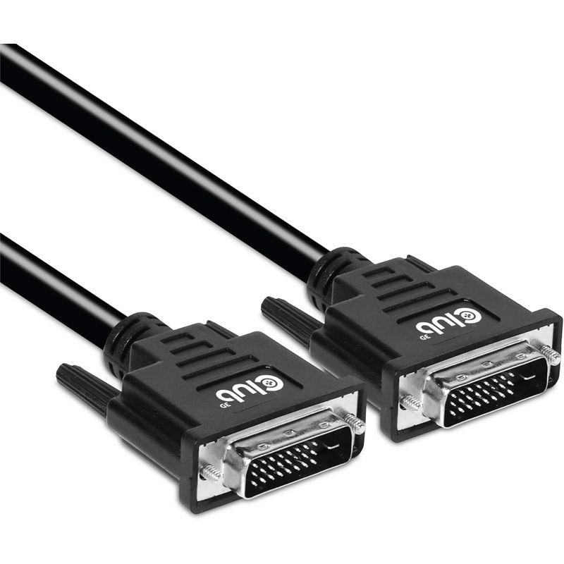Club3D DVI-D Dual Link (24+1) Cable ケーブル Male（オス）/ Male（オス） 3m 28AWG (｜keywest-store｜07