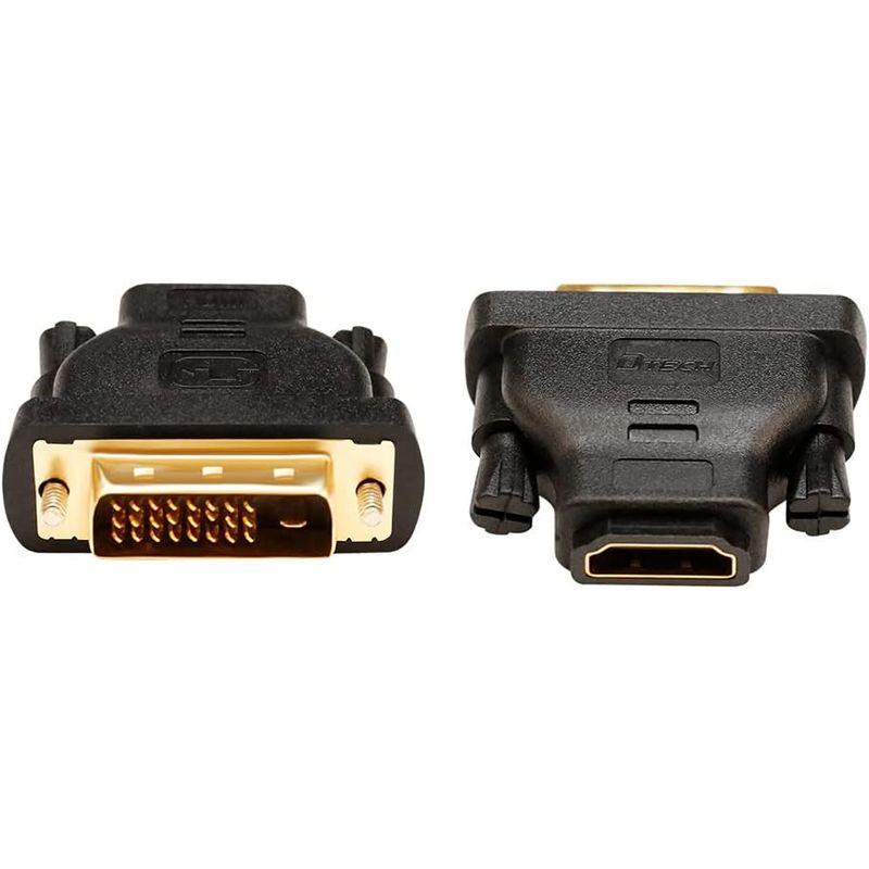 DTECH 双方向伝送 HDMI DVI-D 変換 アダプター HDMI メス to DVI (24+1) オス コンバーター HDMI D｜keywest-store｜03