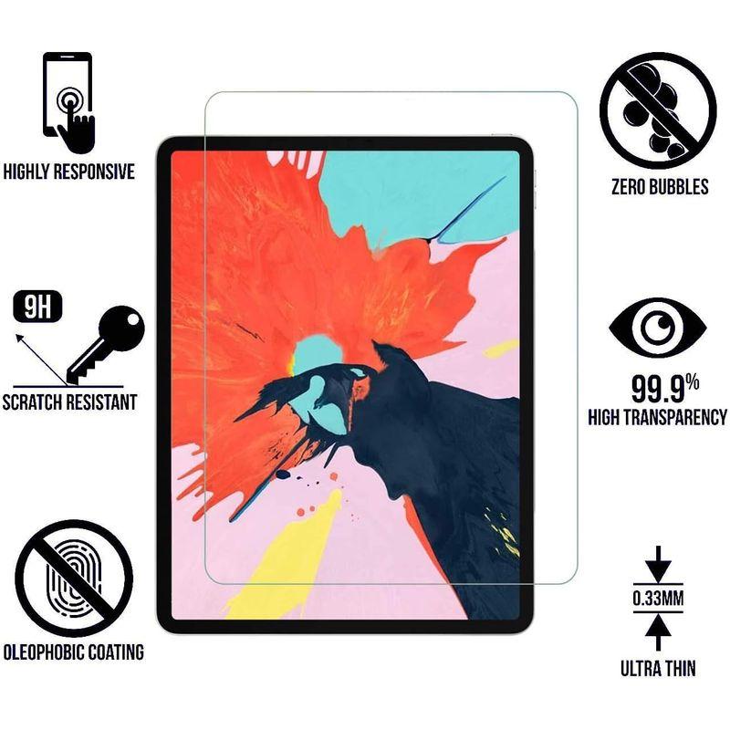 Kepuch 2パック 強化ガラス スクリーンプロテクター 対応 Surface Pro 4 5 6｜keywest-store｜02