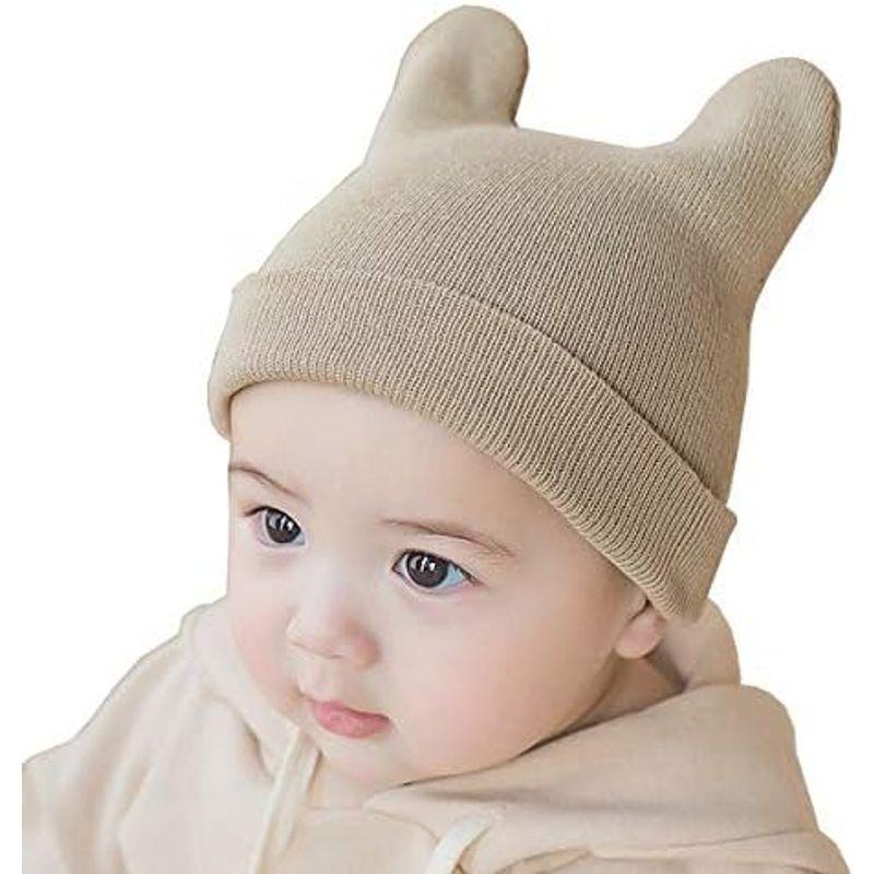 くまちゃんキャップ正規品HAPPY PRINCE ニット帽子 赤ちゃん ベビー キッズ 韓国子供服 (BEIGE)｜keywest-store｜04