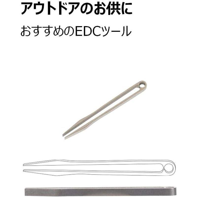 RISACCA チタン合金 ピンセット EDCツール 精密機器 電子工作 ESD帯電 静電気 対策 防止 (83mm)｜keywest-store｜09