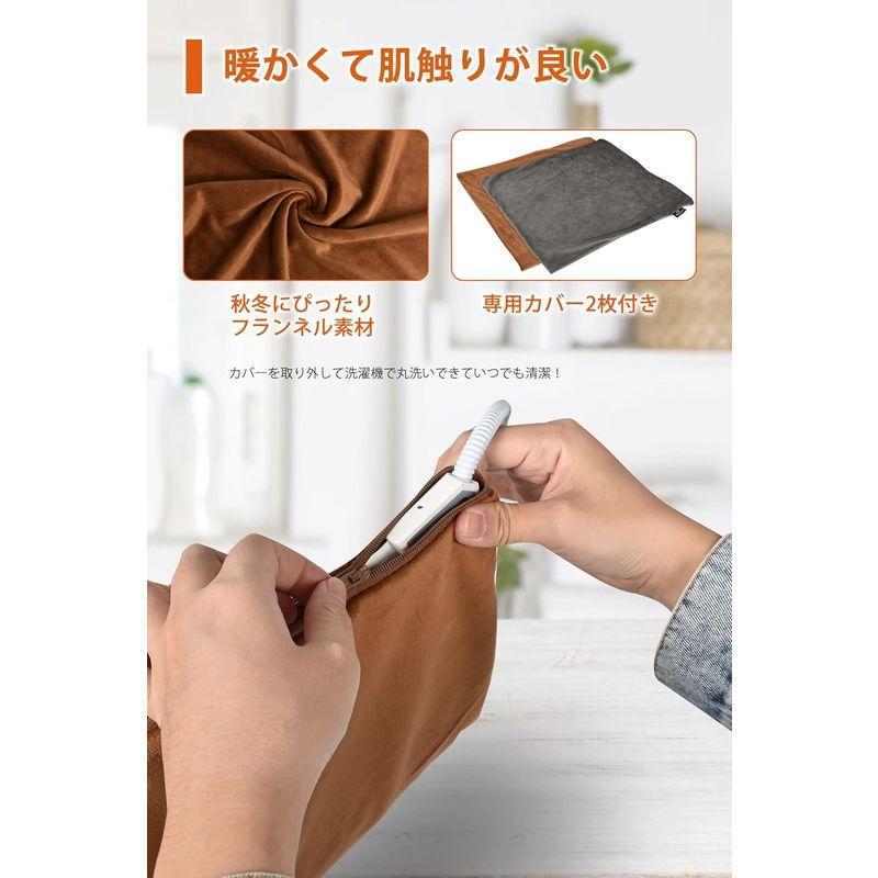 LINECY ペット用ホットカーペット スマート恒温 50×40cm ペット ヒーター マット 猫 犬 冬 暖房 器具 小型犬 電気毛布 電｜keywest-store｜10