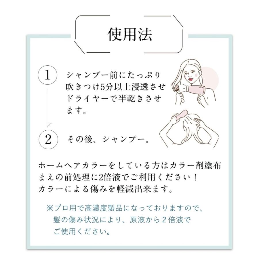 ケラチントリートメント 美容室用 原液 タンパク質 補修 お得な
