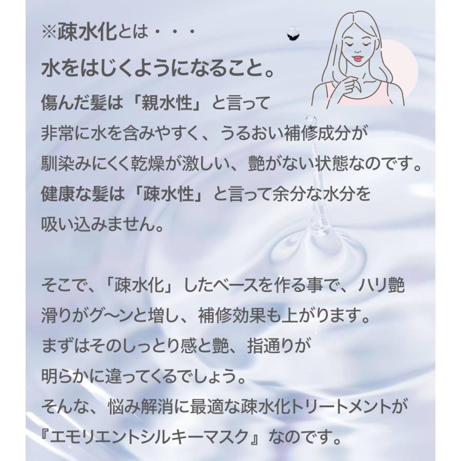 髪風船　エモリエント シルキーマスク 未開封 【発送方法 熟読】 Amazon | 【 髪風船 】 疎水化トリートメント エモリエント