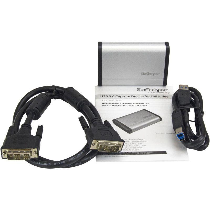 StarTech.com USB 3.0接続DVIビデオキャプチャーユニット 1080p/60fps対応テレビ動画レコーダー アルミ筐体 D｜kf-style｜08