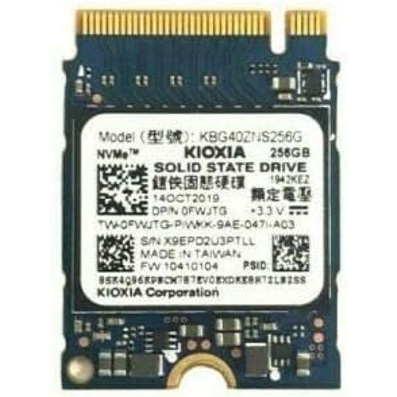 東芝(Kioxia) 256GB PCIe NVMe 2230 SSD (KBG40ZNS256G) (OEM) 30mm｜kf-style｜03