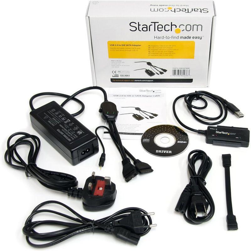 StarTech.com USB 2.0 - SATA/IDE変換ケーブル 2.5/3.5インチSSD/HDDに対応 USB2SATAIDE｜kf-style｜06