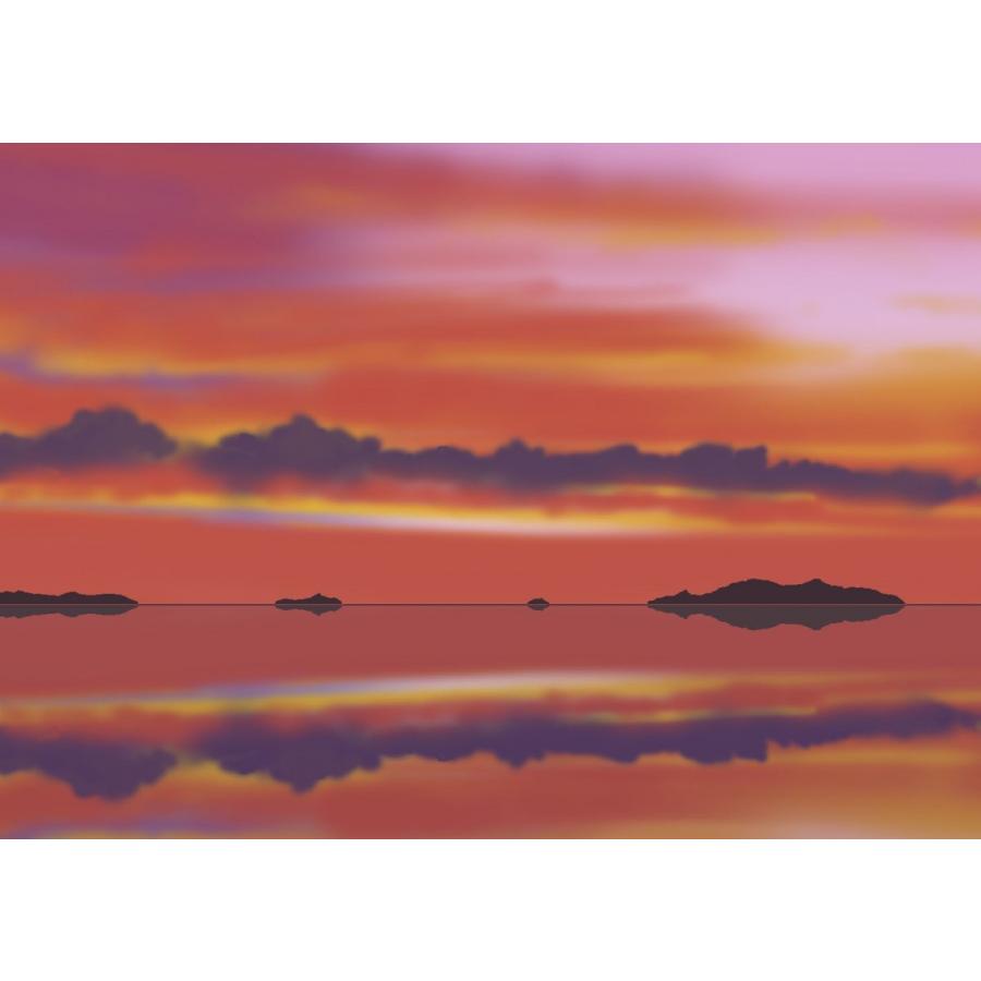 ウユニ塩湖幻想 ふたり 絵 絵画 インテリア アート イラスト P44uz10k22 ケイ ファクトリー 通販 Yahoo ショッピング