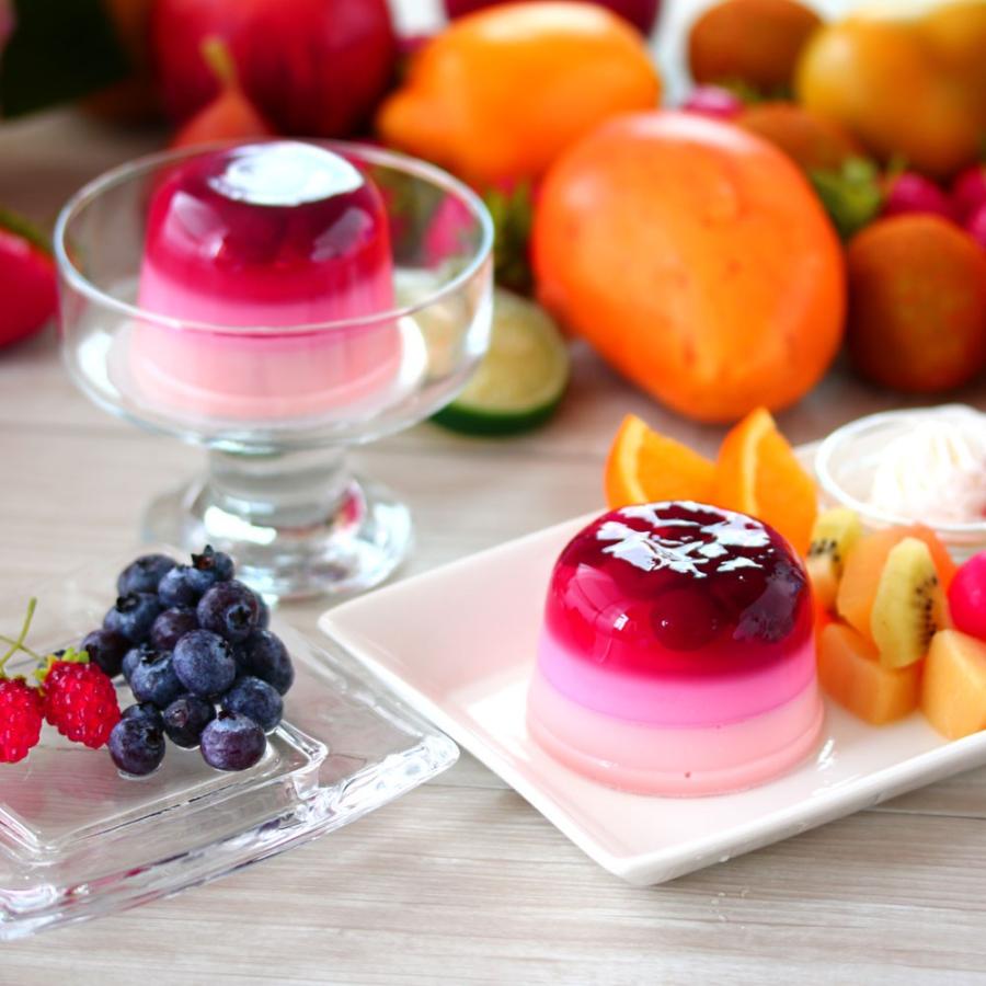 グラフェス関連品 セット売り 軽井沢ファーマーズギフトの ミックスゼリー6個セット（クリアケース入）