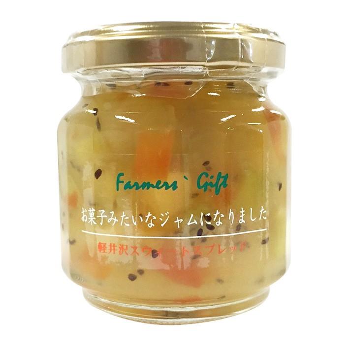 ギフト お菓子みたいなちっちゃなジャム キウイ イエローピーチ＆パイン 110g ミックス コラボ 3種類 フルーツ 瓶詰 軽井沢ファーマーズギフト | 