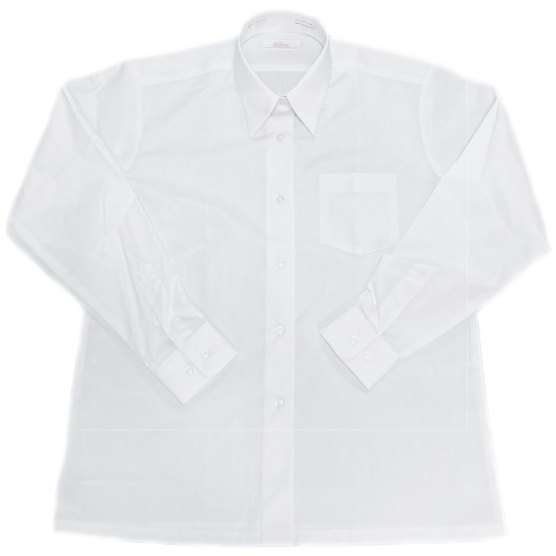 【送料無料】スクールシャツ 女子 長袖 ノーアイロン 形態安定 2枚セット カッターシャツ ノンアイロン 学生服 ブラウス 蛍光白 学生 ブラウス ワイシャツ 制服 |  | 10