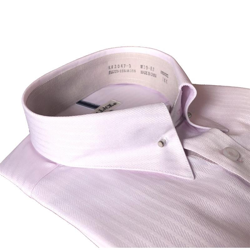 メンズワイシャツ 長袖 ピンクドビーストライプ レギュラー ピンホール シャツ ビジネス お洒落着 形態安定 Kf47 3 Kf47 3 K F Planning 通販 Yahoo ショッピング