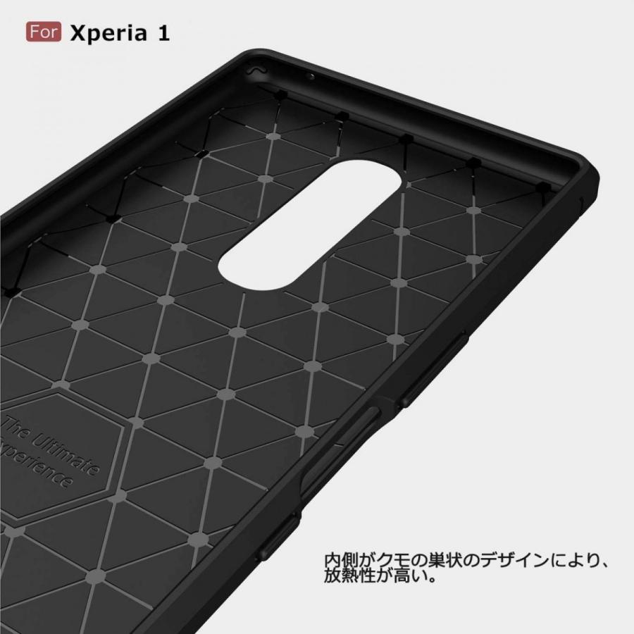 Xperia1 ケース Functional TPU エクスペリア1 カバー 802SO SO-03L SO03L SOV40 耐衝撃 おしゃれ スマホケース 携帯ケース スマホカバー｜kfstore｜04